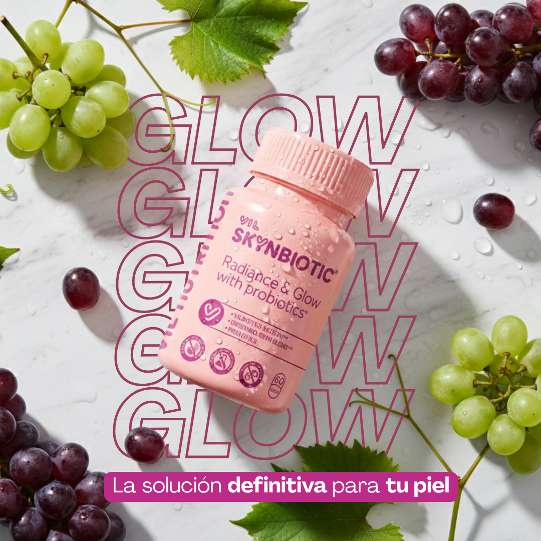 VIL SkYnBiotic, Shine Renew. Piel más Luminosa, Firme y Saludable En 3 Semanas!